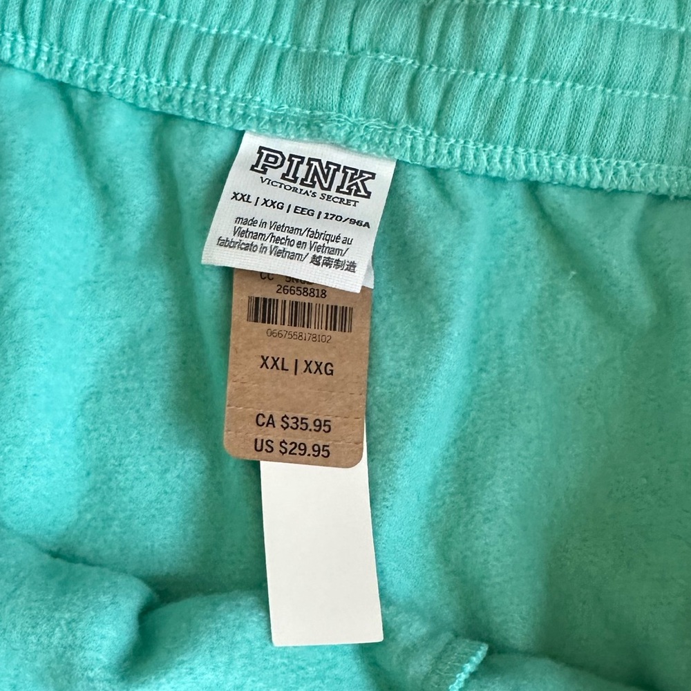 Pink brand high waist campus shorts SZ XXL NWT - Picture 4 of 4